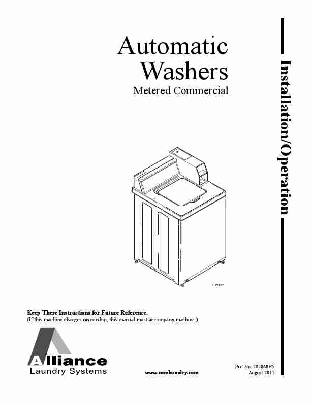 Alliance Laundry Systems Speaker TLW12CTLW12C-page_pdf